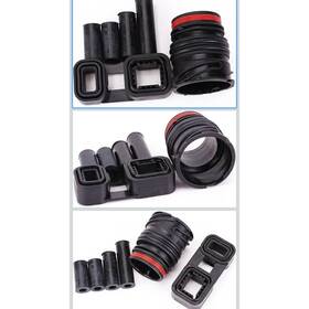 Cac 2411751227 6hp26x Transmission Valve Body Sleeve Connector Seal Kit Compatible With Bmw