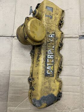 Caterpillar 138-2008 Used Good Cat 3208 Right Side Passenger Aluminum Valve Cover 9l7429
