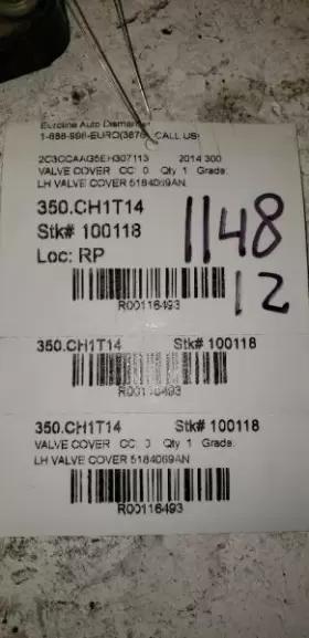 350.ch1t14 Chrysler 300 2014 Valve Cover