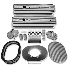 R27189 Demotor Performance For Chevy Sbc 1987-1997 Tall Valve Covers And 12 Inch Oval Air Cleaner Pcv Breather