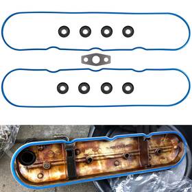 E-cowlboy Ec-50504 Valve Cover Gasket Set With Grommets Vs50504r1 Vs50250a For 1999 2016