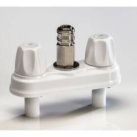 Empire Fauce A7kcrdemprqdc Faucet Crd-empr-qdc-w - Exterior Spray Port