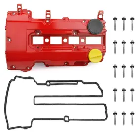 3004-027alu-r Miliparts Aluminum Valve Cover Compatible With 2011-2021 Chevy Red
