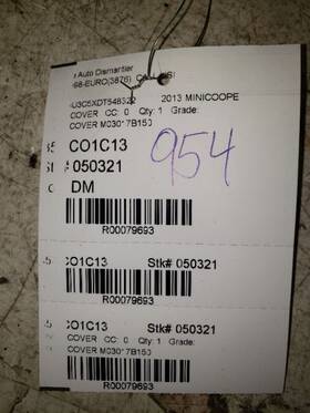 Mini Cooper 350.co1c13 Minicoope 2013 Valve Cover 79693