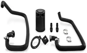 Mmbcc-mus4-15pbe Mishimoto Baffled Oil Catch Can Kit Pcv Fits Ford Mustang Eco
