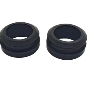 Shu00113 Shlpdfm 2 Pcs Rubber Breather Grommets For Chrome Steel Valve Covers O.d. 1 Black