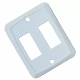 Dg201vp Valterra Diamond Group P7201c White Double Switch Face Plate