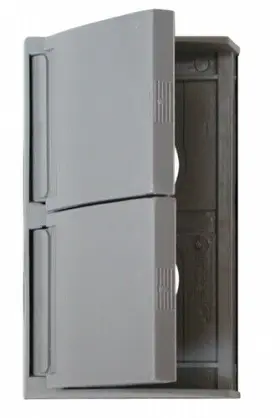 Dg80svp Valterra Receptacle Cover Diamond Group For Dual Gray