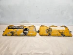 Complete Set Of Caterpillar 3406C Diesel Engine Valve Cover 7E0331 7E0332 Used. Price: $242.00.