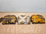 Set Of Caterpillar C12 Diesel Engine Valve Covers With Bolts 132-9827 Oem Used. Price: $297.50.
