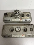 Detroit Silver 92 Aluminum Valve Covers Used. Price: $39.00.