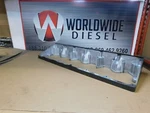 Cummins L-10 Rocker Housing, Parts # 3062607 Used. Price: $549.00.