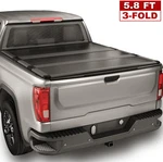 5.8FT Hard Solid Tonneau Cover For 2007-2026 Silverado Sierra 1500 Truck Bed New. Price: $389.49.