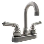 Dura Classical Brass Satin Nickel J-spout Bar Faucet Levers Handles New. Price: $46.03.
