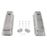 Aluminum Valve Covers Finned Compatible With Small Block Chevy 58-86 Tall 327.... Price: $168.04.
