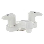 Valterra Catalina Plastic White Low-arc Lavatory Faucet Levers Handles New. Price: $27.80.