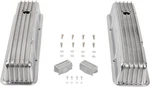 Tall Polished Aluminum Finned Valve Covers For Sbc 58-86 327 350 400 Small Block New. Price: $130.68.
