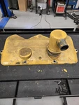 Caterpillar 3406B Engine Valve Cover 7C9668 Used. Price: $50.00.