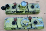 Detroit Diesel Valve Covers 9.2 Power. With Bolts, Gaskets, Cap. See Pics Used. Price: $300.00.