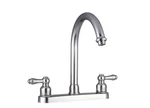 Dura Faucet DF-PK340L-SN Non-metallic Hi-rise Rv Kitchen Satin Nickel New. Price: $61.42.