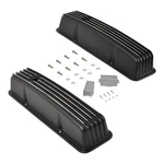 Tbapfs Aluminum Valve Covers Finned Compatible With Small Sbc 58-86, Black New. Price: $141.32.