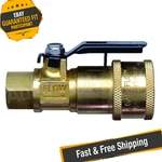 Jr Products 07-30435 Shut Off Valve (1/4" Fpt X Female Qcc) New. Price: $42.00.