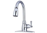 Dura Faucet DF-PK160-CP Non-metallic Pull-down Rv Kitchen Chrome New. Price: $110.70.