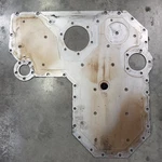 Cummins 3400811 4089996 3892697 Gear Chamber Cover For L10 QSM11 ISM11 Used. Price: $145.00.
