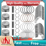 W/ & Bearings Kit Oversize +0.50MM Piston For 2014-2019 Hyundai Kia 2.0L New. Price: $77.85.