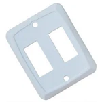 Valterra Diamond Group P7201C White Double Switch Face Plate New. Price: $12.08.