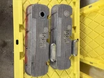 M/t Mickey Thompson Bbc Alum Finned Valve Covers Chevy 396 427 Holley 103R-49B Used. Price: $175.00.