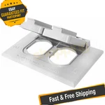 Valterra DG52499VP Diamond White Waterproof Thermoplastic Dual Outlet Cover New. Price: $30.15.