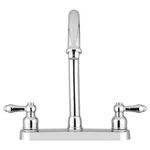 Dura Faucet DF-PK340L-CP Non-metallic J-spout Rv Kitchen New. Price: $59.33.