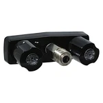 Valterra PF213791 Black Spray Port Faucet Knobs Handles New. Price: $48.03.