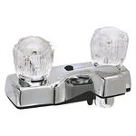 Phoenix Chrome Low-arc Lavatory Faucet Clear Knobs Handles & Diverted New. Price: $32.05.