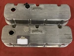 M/t Edelbrock Bbc Valve Covers Mickey Thompson Used. Price: $475.00.